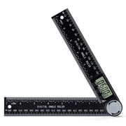 Stainless Steel Electronic Angel Finder Digital Protractor Ruler 200 mm 5424F